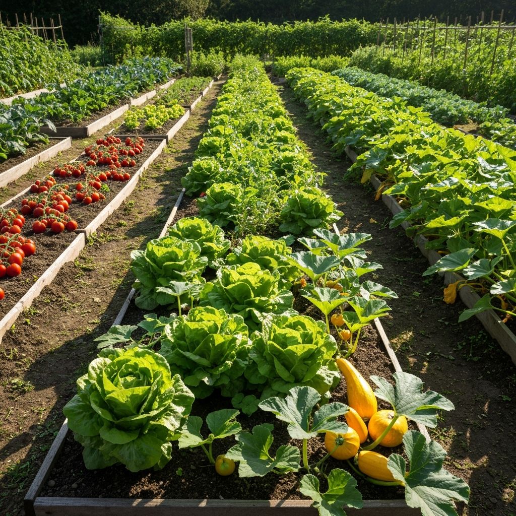 Taman sayuran organik